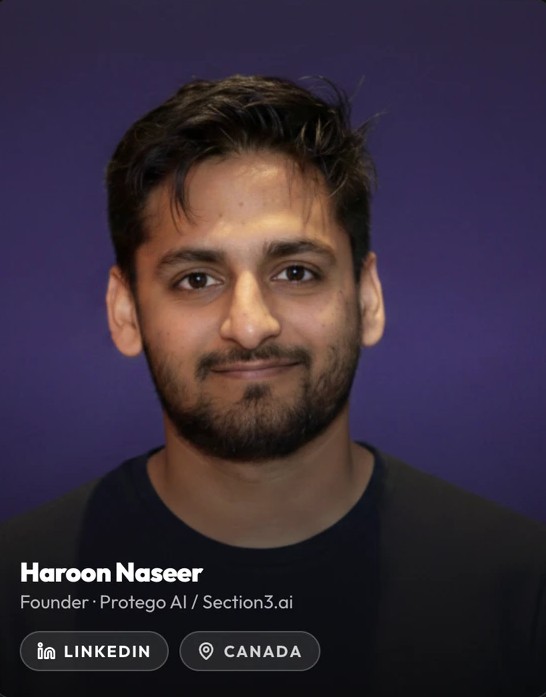 Haroon Naseer, your workshop host