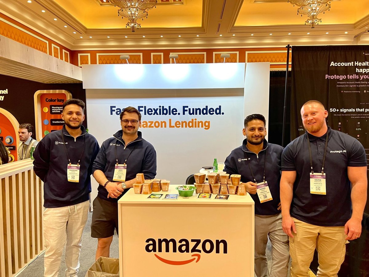 The Protego AI team at Prosper Show, Las Vegas